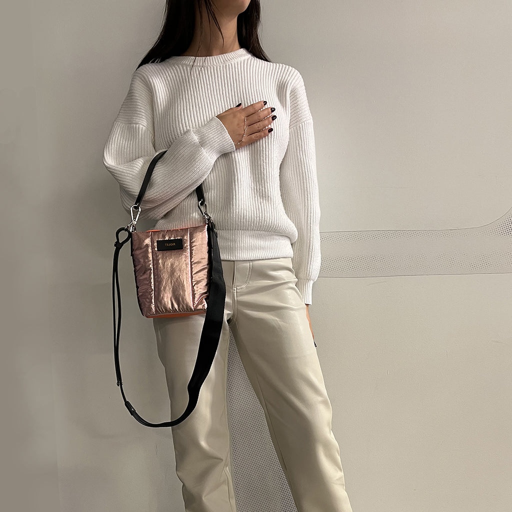 Petite ETINCELLE rose Tote bag /Little pink SPARK Tote Bag