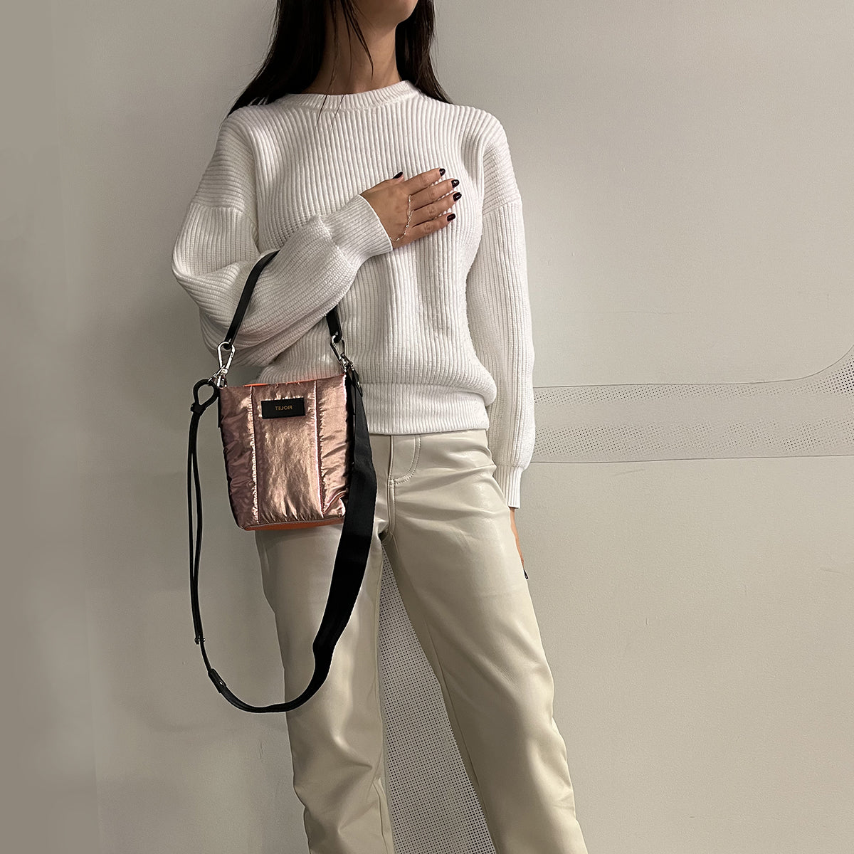 Petite ETINCELLE rose Tote bag /Little pink SPARK Tote Bag
