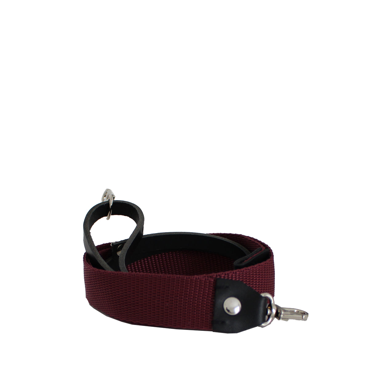 bandoulière  CUIR NOIR  ---  shoulder strap 2 cm/2,5cm