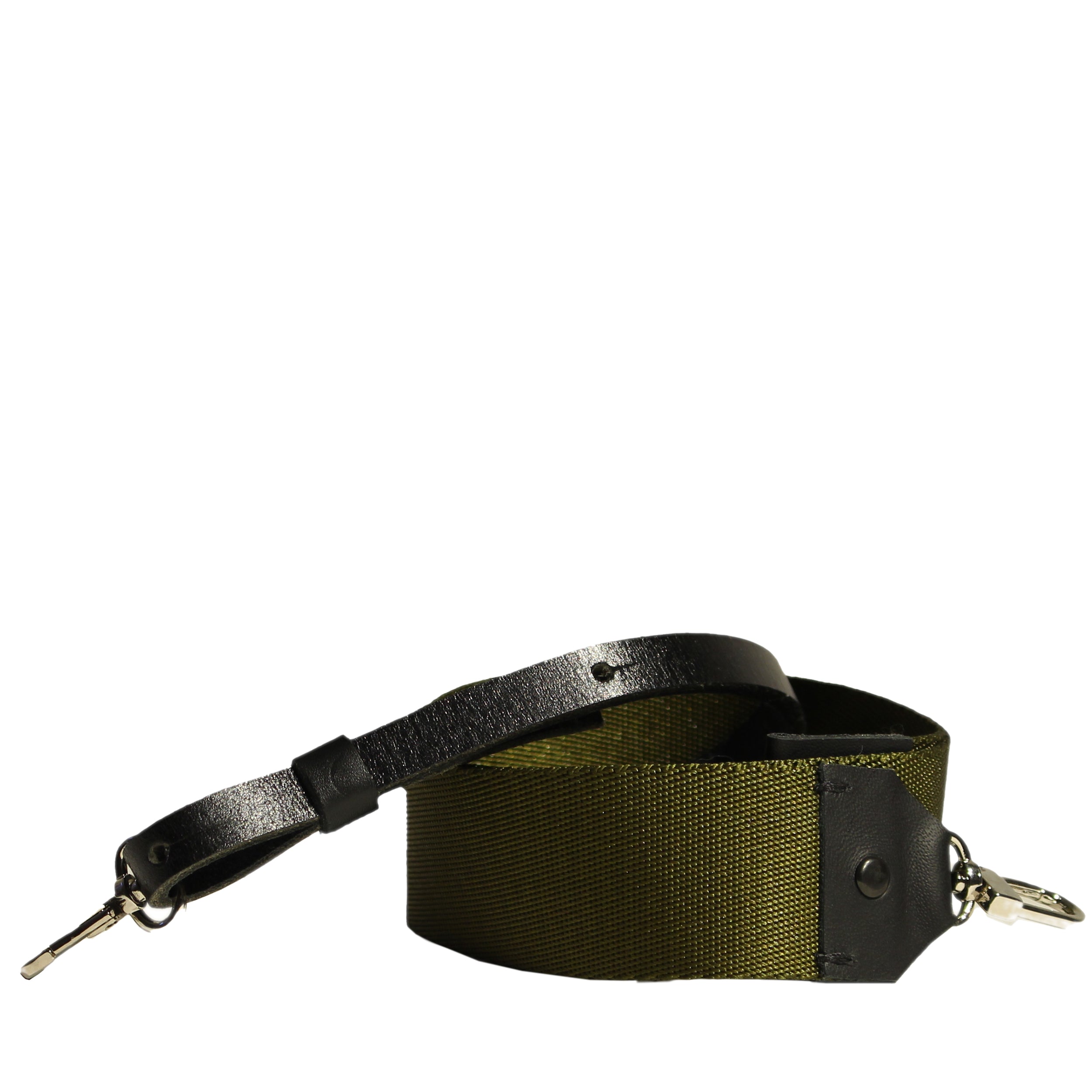 bandoulière  CUIR NOIR  --- shoulder strap 3 cm / 4 cm