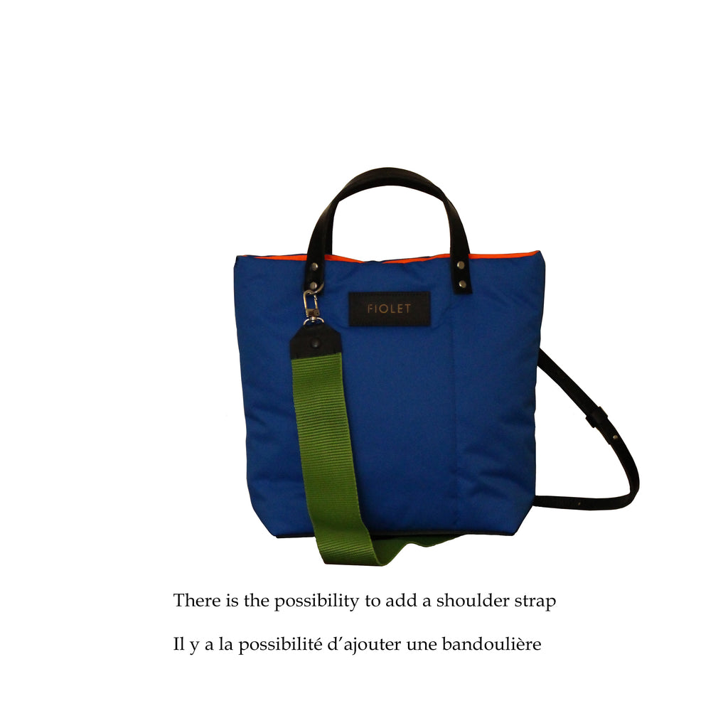 Camila tote bag Bleu électrique/electric blue
