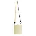 Lucienne Pochette bandoulière en cuir couleur  Ivoire  fait ✋🏻