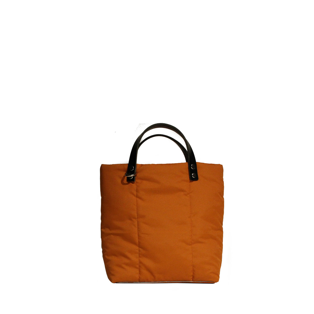 Camila tote bag orange texturé /Orange  texture