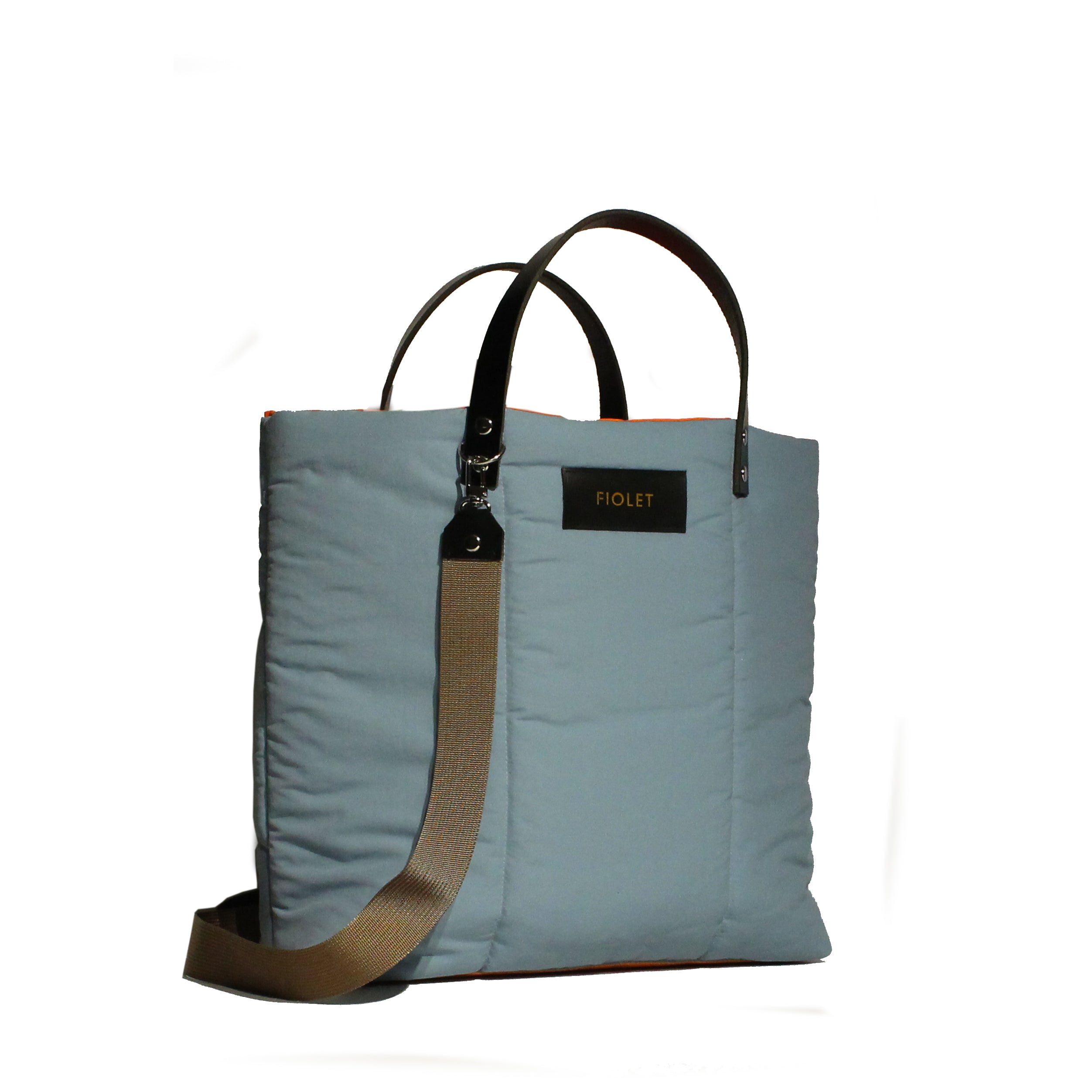 Magali tote bag Bleu - gris / blue-grey
