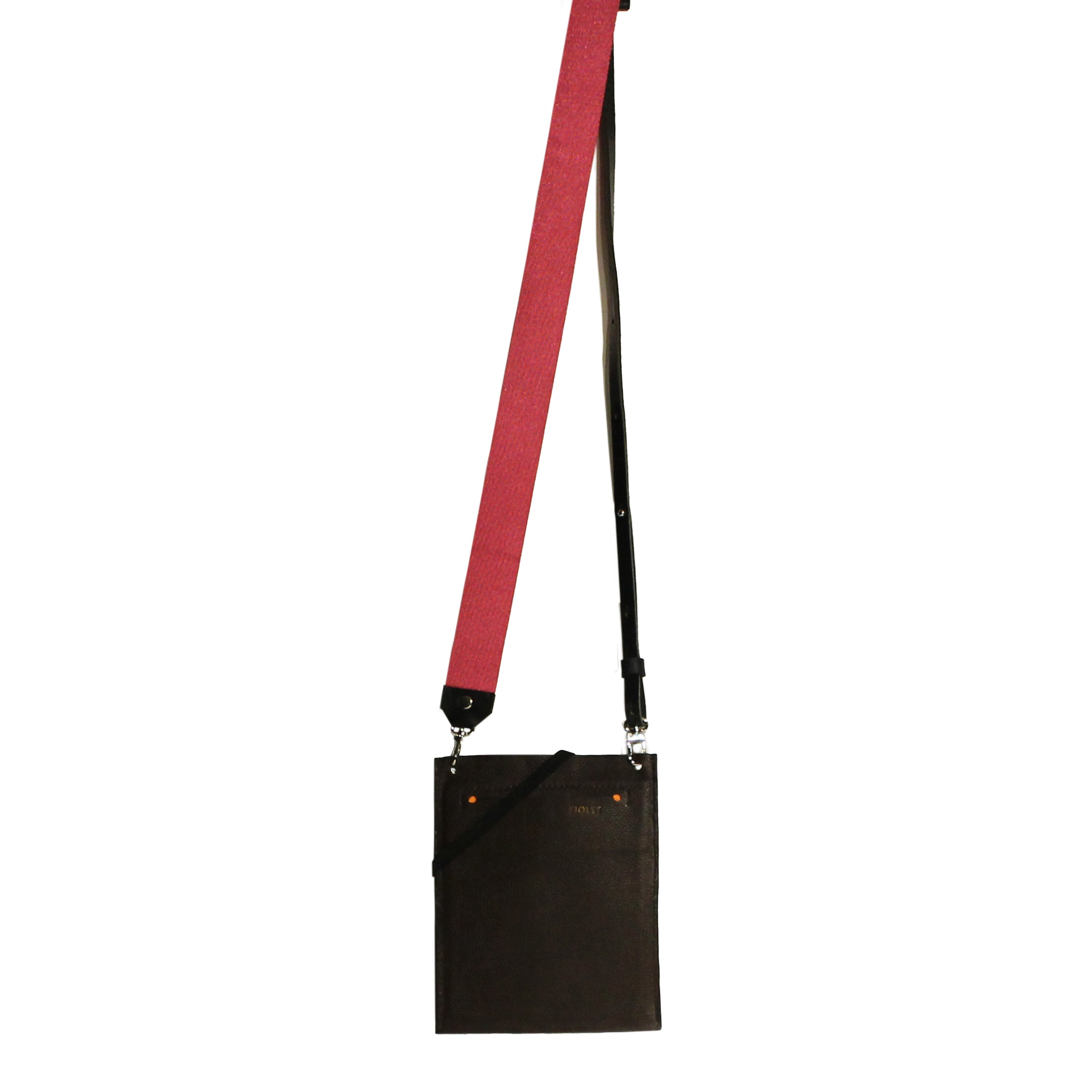 Lucienne pochette bandoulière en cuir Marron grainé  Fait ✋🏻