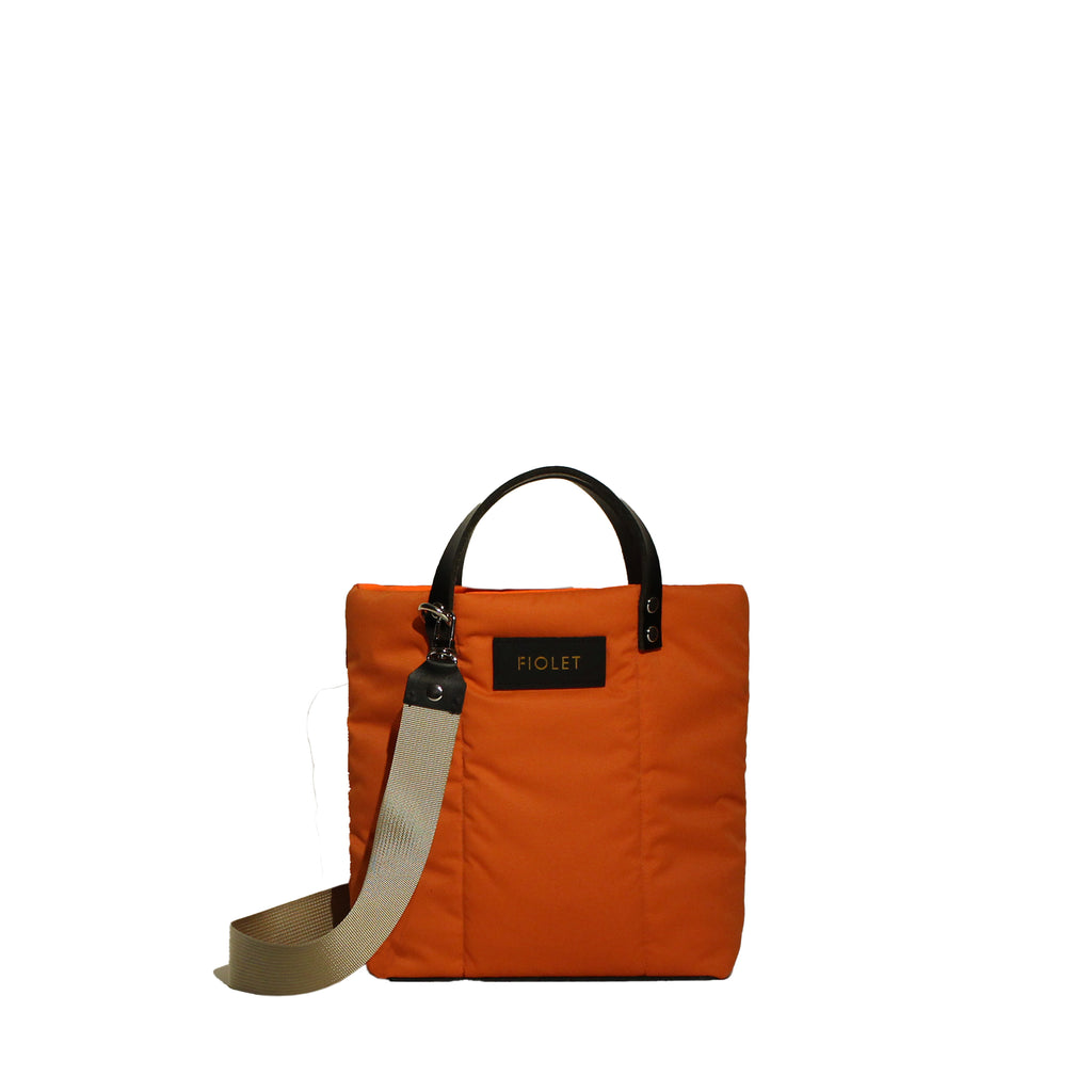 Camila tote bag orange lumineux / bright orange
