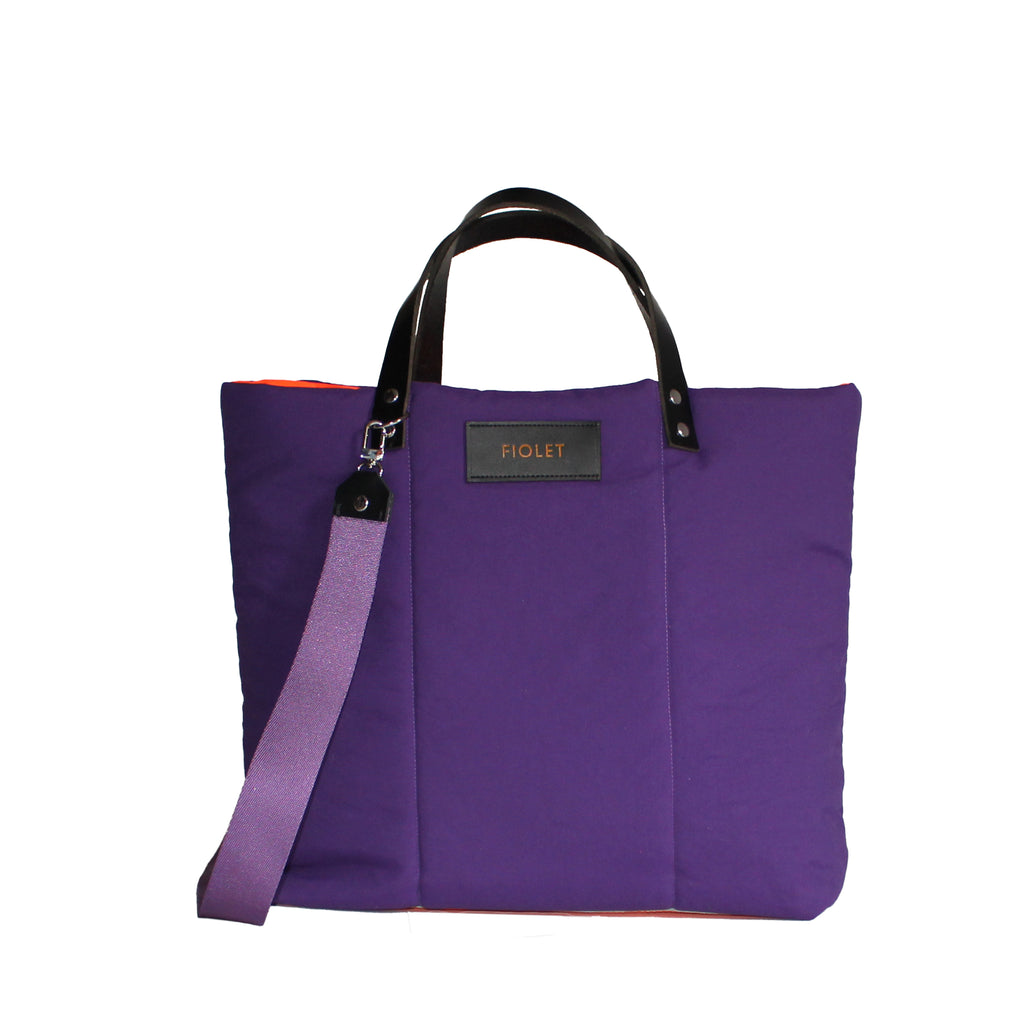 Magali tote bag violet /Magali tote bag purple