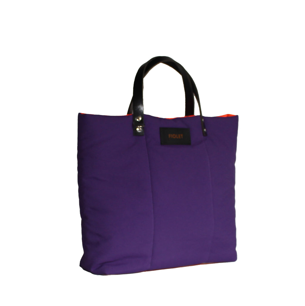 Magali tote bag violet /Magali tote bag purple