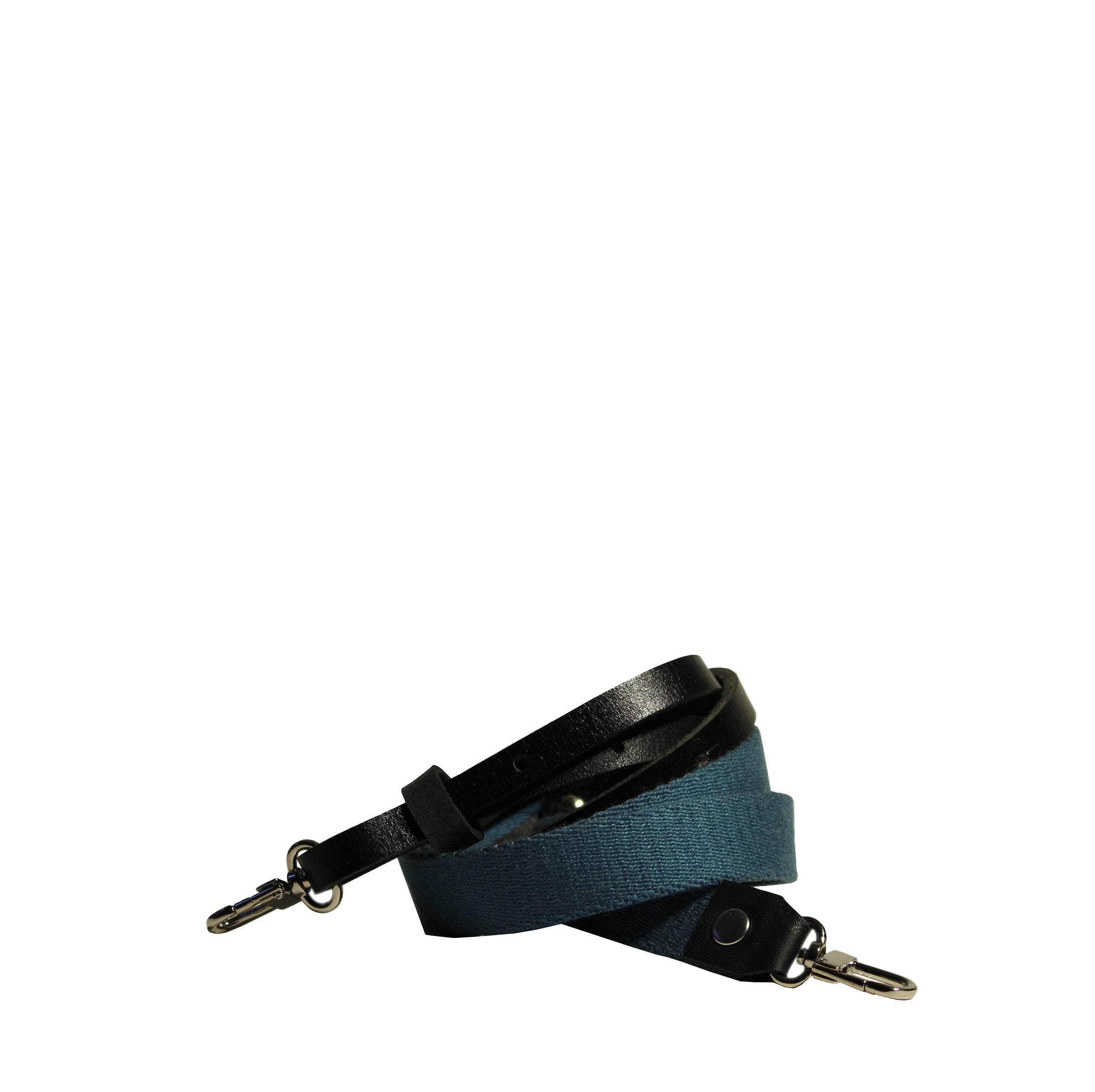 bandoulière  CUIR NOIR  ---  shoulder strap 2 cm/2,5cm