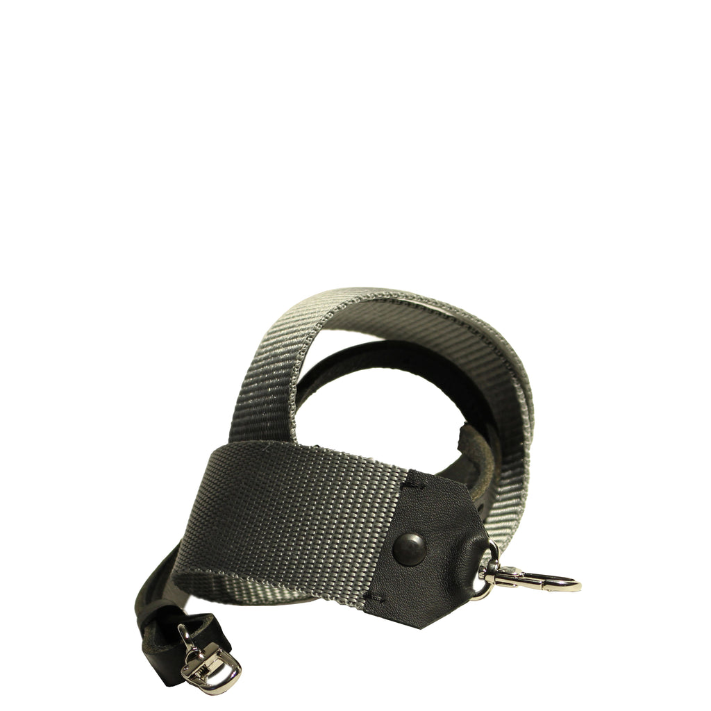 bandoulière  CUIR NOIR  --- shoulder strap 3 cm / 4 cm
