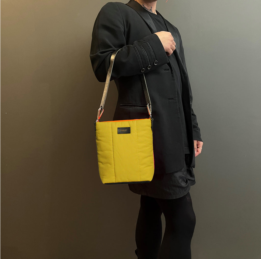 Mireille  tote bag  jaune / yellow