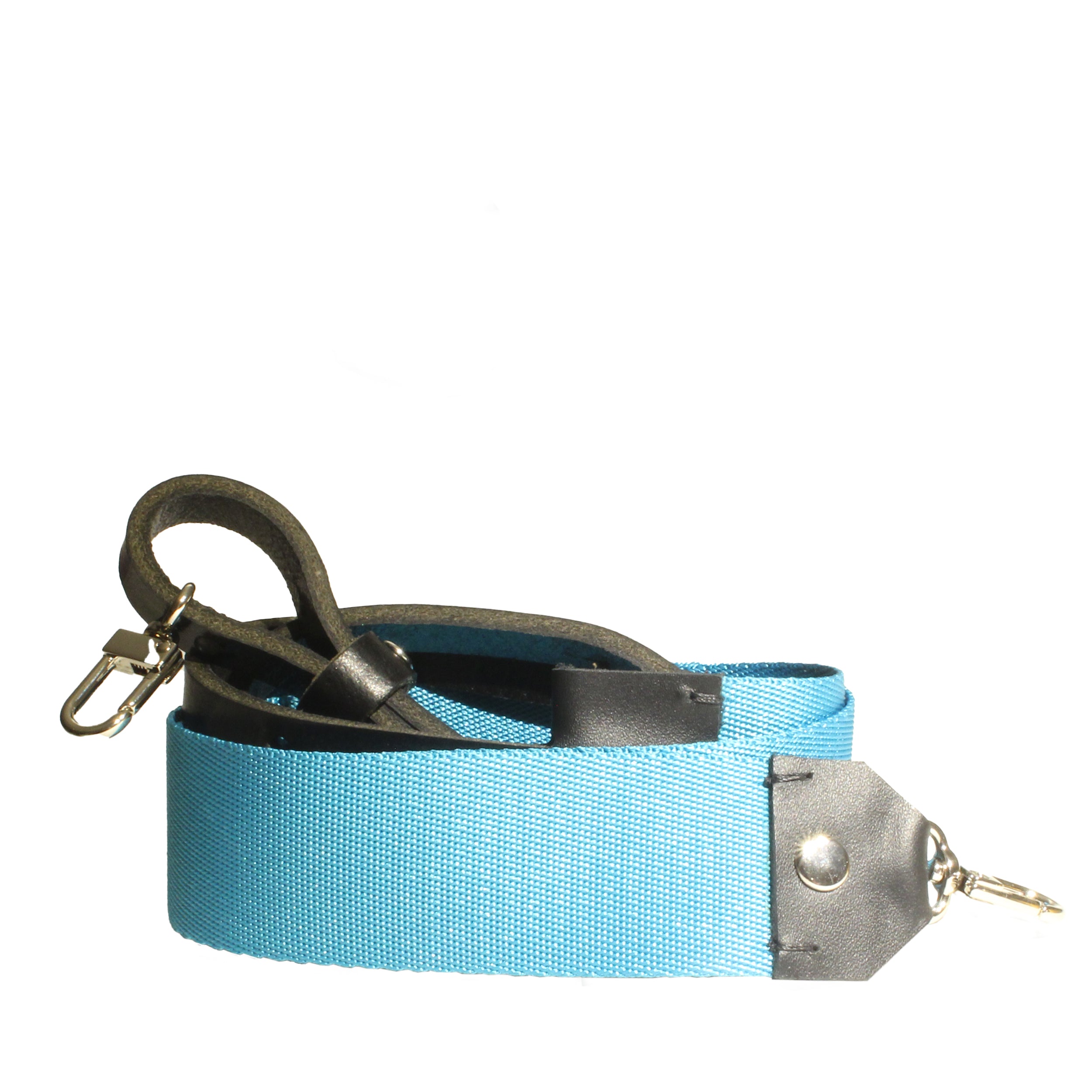 bandoulière  CUIR NOIR  --- shoulder strap 3 cm / 4 cm